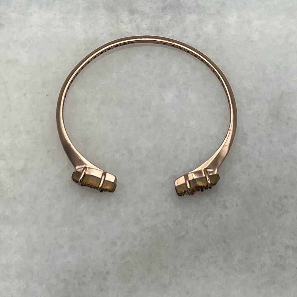 ✔Kendra Scott Rose Gold Bianca Drusy Bracelet - Picture 4 of 9